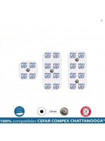 Elektroden ALL SNAP - garantiert zu 100% mit Compex® kompatibel