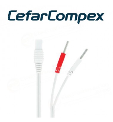 2 Cefar Compex Wire-Kabel für XT